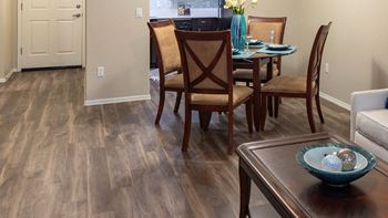 Elegant Vinyl Plank Flooring at La Reserve Villas Apartment Homes 